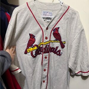 Vintage 90s MLB genuine merchandise Cardinals Mark McGwire #25 Baseball Jersey